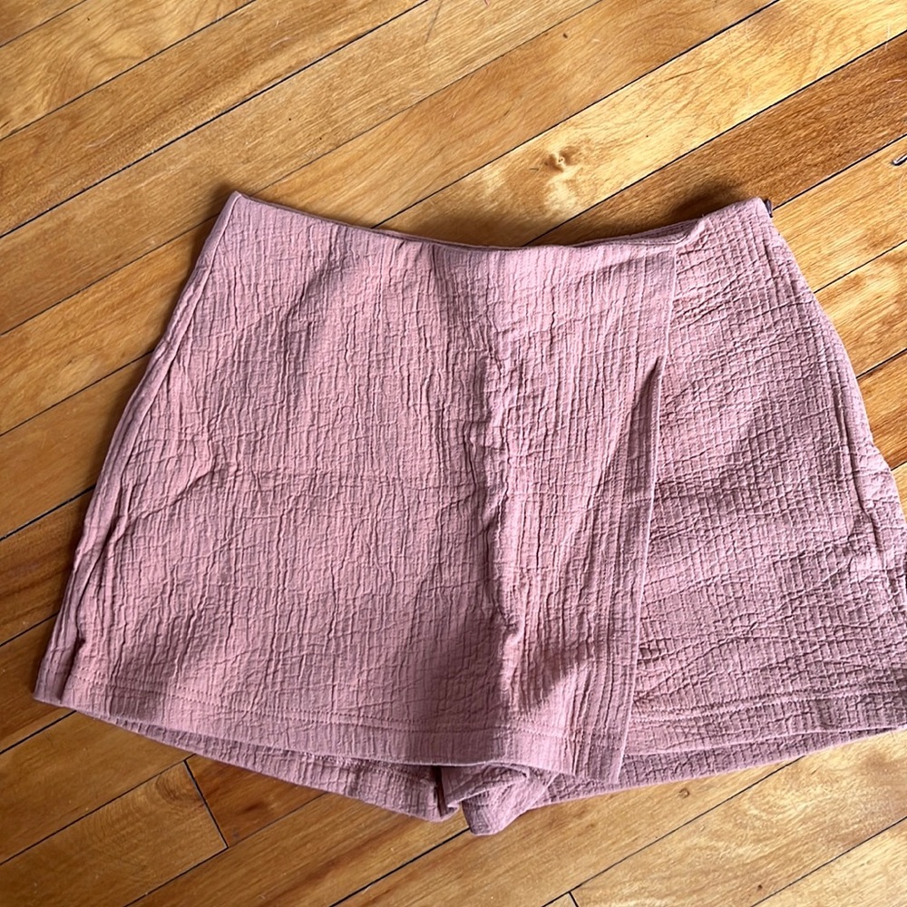 Forever 21 Crinkled High Rise Skort